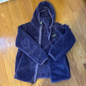 Cozy Purple Kids Fleece Jacket